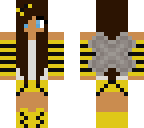 cute bee girl with wings