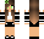 cute green girl