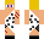 edited rare white lepord cave man
