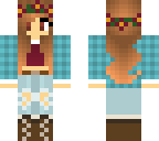 fall girl    1rst skin i made