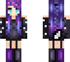 galaxy deer girl