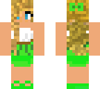 green girl
