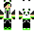 green panda