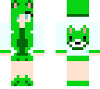 green wolf girl