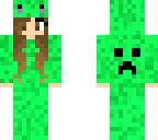 kawaii creeper onesie
