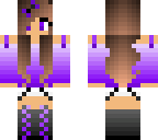 light purple girl