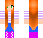 long haired girl