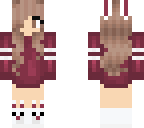 maroon bunny