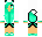 mint fox girl