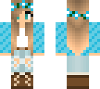 my skin blue