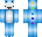 panda in dinosaur suit