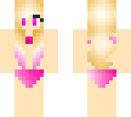 pink bikini girl
