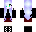 purple hair girl