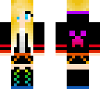 rainbow creeper girl