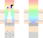 rainbow girl