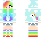 rainbow girl