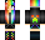 rainbow girl edit
