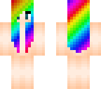 rainbow hair base