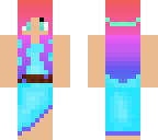 rainbow hair dress