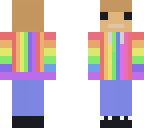 rainbow jacket boy