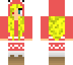 red blond girl