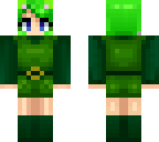 saria as a wolf