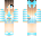 sky blue girl