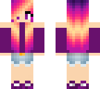 sun set girl