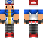 white-hair chibi trainer