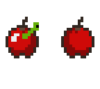 worm in apple