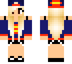 blonde super-girl