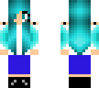 blue  girl