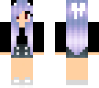 cat purple hair