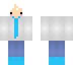 chibi boy white sweater