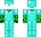 Creeper in diamond armor | Minecraft Skin