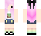 cute chibi skin with bow