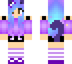 elf girl with fake cat ears and tail