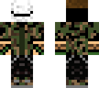 military with mask