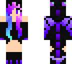 purple dragon girl