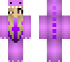 purple ombre dino