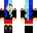 rainbow girl