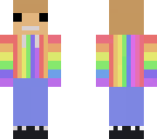 rainbow jacket boy