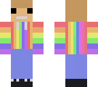 rainbow jacket boy
