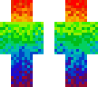 rainbow skin