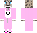 snowy in her pajamas