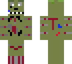 springtrap with purple guy inside