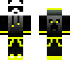the yellow panda