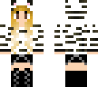 white tiger hoodie girl