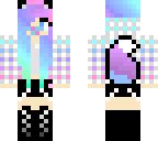 baby pastel wolf girl