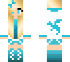 blonde dragon girl skin